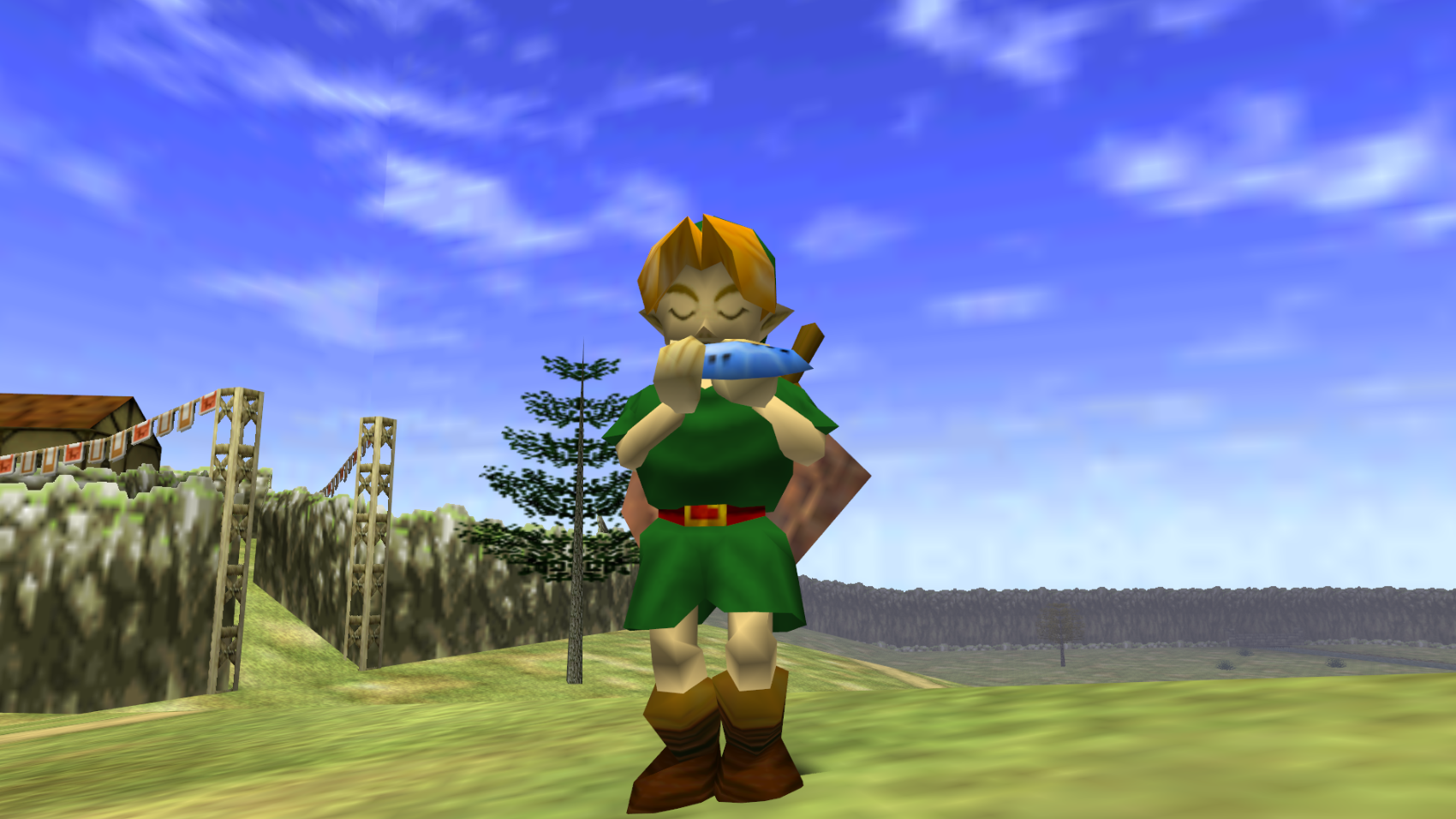 Ocarina of Time walkthrough - Lon Lon Ranch, Lost Woods and Sacred